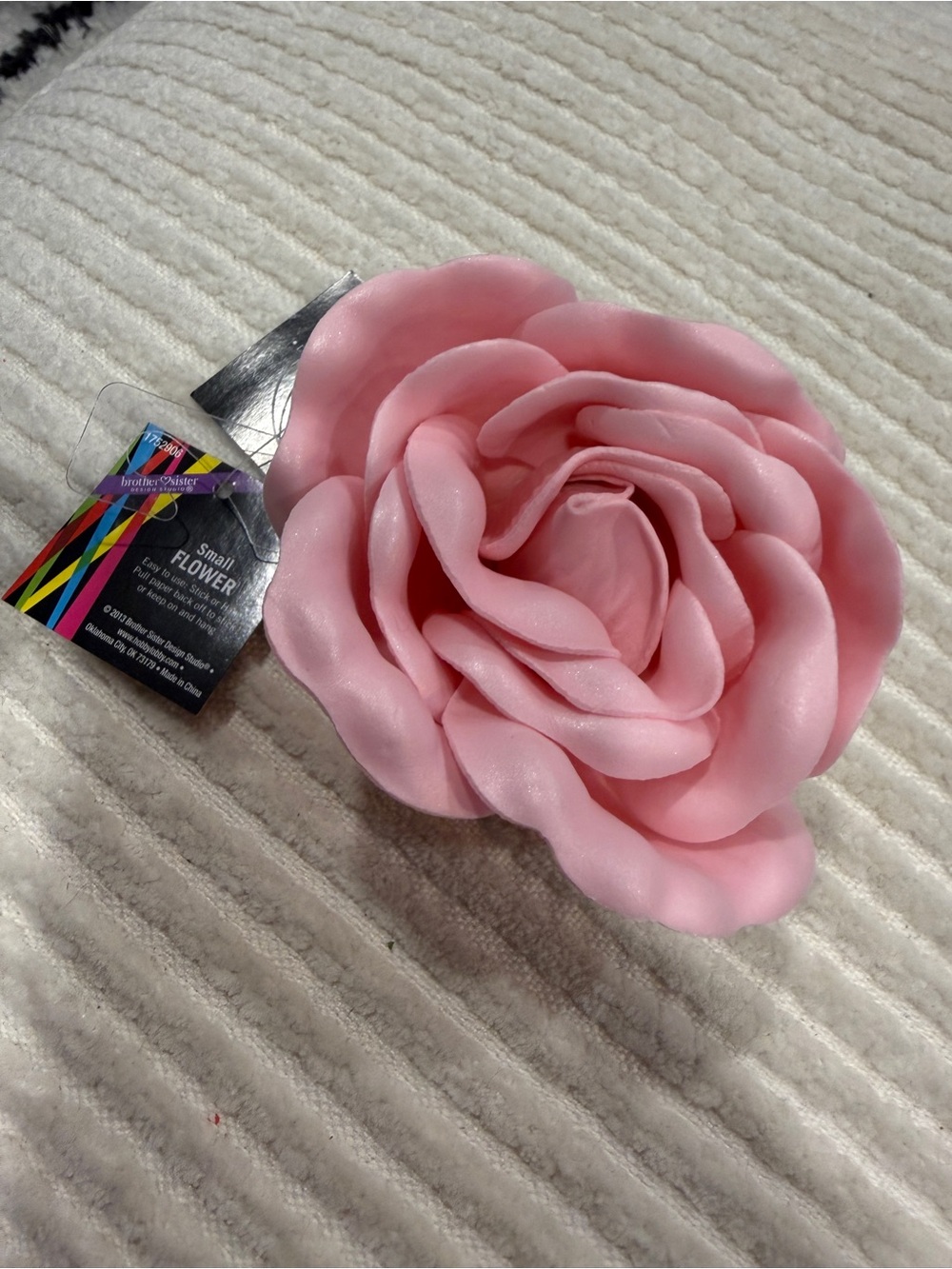 NWT Set of 9 Pink Foam Rose Wall Decor Flowers Hobby Lobby Nursery Party Craft - Picture 2 of 8